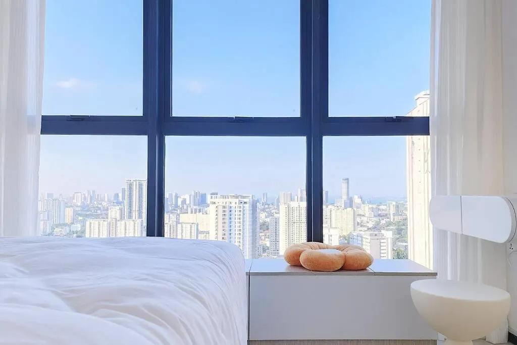 Bathtub With Seaview, 8Pax, Urban Suites - 5Km To Komtar 조지타운 말레이시아